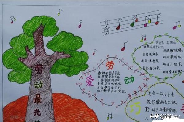 五一手抄报内容大全简单（五一手抄报大全简单又漂亮二年级下册）